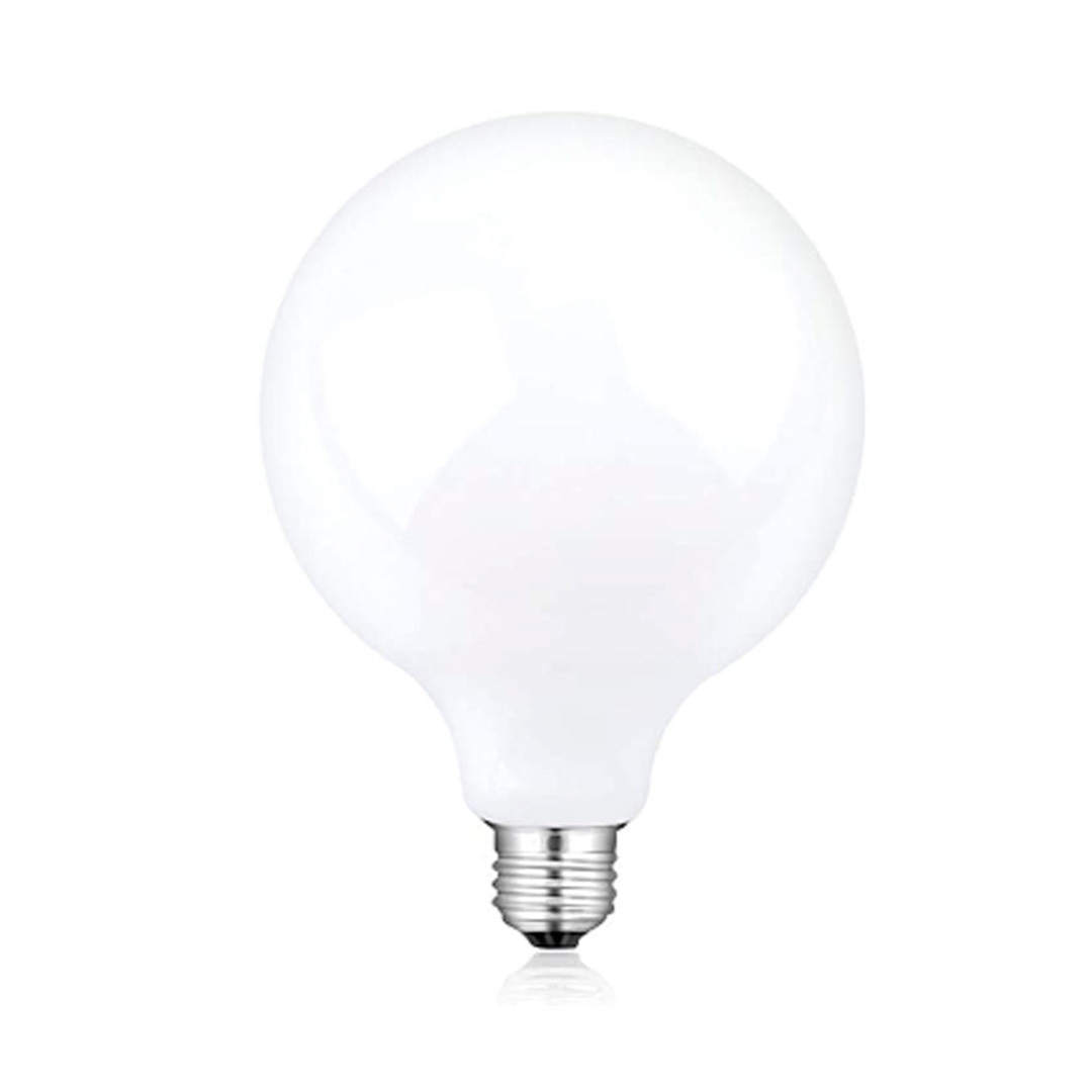 BOMBILLO VINTAGE VIDRIO BLANCO G125 8W