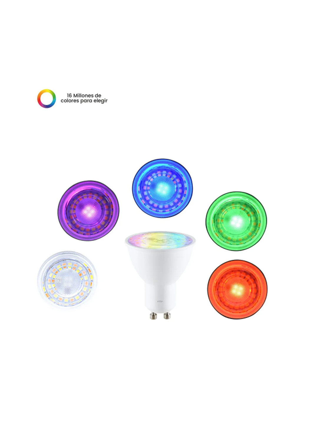 BOMBILLO LED SMART GU10 5W MULTICOLOR - Image 3
