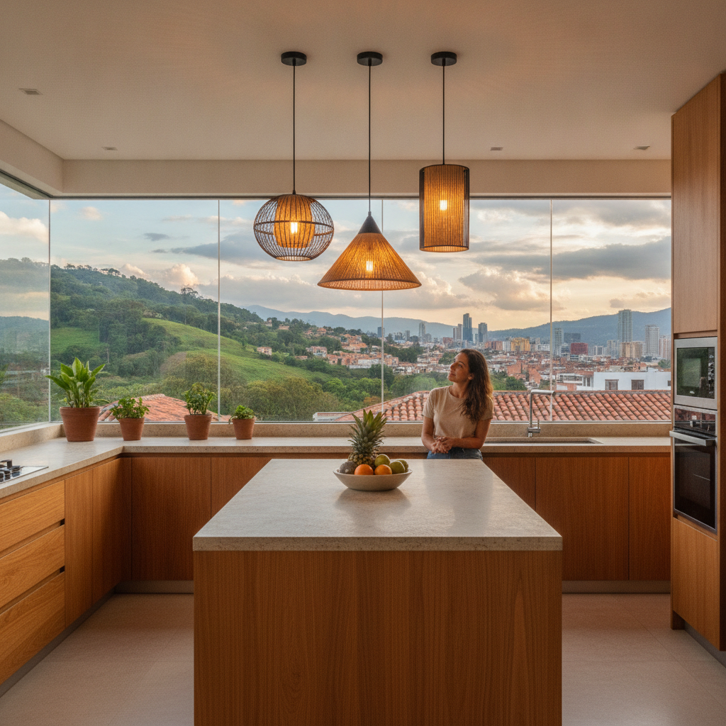 Lámparas para Islas de Cocina